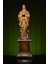 Eşya Özel Tasarım Çinli Filozof Konfüçyüs Confucius Gold Altın Bronz Heykel Biblo 1