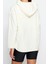 Tarz Bol Kapüşonlu Düşük Kol Uzun Kalın Polar ve Fermuarlı Geniş Kalıp Örme Sweatshirt 5
