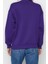 Regular Bisiklet Yaka Düşük Kol Regular Kalın Içi Polarlı Normal Kalıp Basic Örme Sweatshirt 5