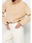 Crop Dik Yaka Standart Kol Crop Rahat Kesim Crop Çıtçıtlı Kalın Içi Polarlı Örme Sweatshirt 2