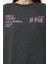 Regular Bisiklet Yaka Standart Kol Regular Basic Fit Baskılı Kalın Içi Polarlı Örme Sweatshirt 3