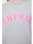 Oversize Bisiklet Yaka Düşük Kol Uzun Kalın Polarlı Rahat Kesim Slogan Nakışlı Örme Sweatshirt 3