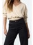 Tarz Regular Kapüşonlu Düşük Kol Regular Normal Kalıp Esnek Örme Sweatshirt 2
