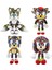 Baskılı Sonic Fare Peluş Bebek Graffiti Sonic Doll Çizgi Film Animasyonu (Yurt Dışından) 2