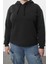 Büyük Beden Tarz Regular Kapüşonlu Standart Kol Regular Örme Sweatshirt 3