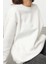 Tarz Bol Bisiklet Yaka Düşük Kol Uzun Geniş Kalıp Cepli Kalın Örme Sweatshirt 2