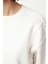 Tarz Bol Bisiklet Yaka Düşük Kol Uzun Geniş Kalıp Cepli Kalın Örme Sweatshirt 4