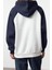 Tarz Bol Kapüşonlu Reglan Kol Uzun Slogan Baskılı Kalıp Kalın Içi Polarlı Örme Sweatshirt 4