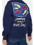 Tarz Oversize Bisiklet Yaka Düşük Kol Regular Baskılı Örme Sweatshirt 1