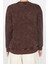 Regular Bisiklet Yaka Düşük Kol Regular Eskitme Kalın Polarlı Inci Detaylı Örme Sweatshirt 5