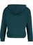 Tarz Regular Kapüşonlu Düşük Kol Regular Normal Kalıp Basic Kalın Içi Polarlı Örme Sweatshirt 5