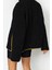 Tarz Regular Dik Yaka Düşük Kol Regular Peluş Örme Spor Sweatshirt 5