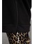 Kadın Moda Şık Bol Kapüşonlu Düşük Kol Uzun Fermuar Detaylı Kalıp Kalın Içi Polarlı Örme Sweatshirt 4