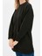 Tesettür Tarz Regular Bisiklet Yaka Standart Kol Uzun Yırtmaç Detaylı Basic Örme Sweatshirt 5