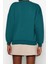 Bisiklet Yaka Düşük Kol Kalın Içi Polarlı Slogan Nakışlı Rahat Kalıp Örme Sweatshirt 4
