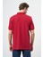 Bordo Kısa Kol Düz Pike Polo Yaka Casual Slim Fit Tişört 1011240900 5