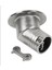 Krom Pis Dolum Ağzı Eğimli 38MM 2