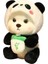 Oyuncak Ayı Bebek Çapraz Giyinme Tek Boynuzlu Panda Bebek Çocuk Peluş Oyuncak (Yurt Dışından) 1