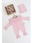 Kız Bebek Pembe Dantelli Lüks Bebek Hastane Çıkışı Mevlüt ve Özel Günler Için Harika Tulum Set STL6659 1
