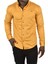 Likralı Çıtçıtlı Kırışmayan Süet Kumaş Slim Fit Cepsiz Mevsimlik Gömlek 2500556 4
