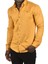 Likralı Çıtçıtlı Kırışmayan Süet Kumaş Slim Fit Cepsiz Mevsimlik Gömlek 2500556 5