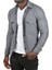 Örme Kumaş Gömlek Yaka Cepli Çıtçıtlı Slim Fit Spor Ceket 2500558 1