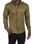 Likralı Çıtçıtlı Kırışmayan Süet Kumaş Slim Fit Cepsiz Mevsimlik Gömlek 2500556 1