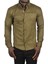 Likralı Çıtçıtlı Kırışmayan Süet Kumaş Slim Fit Cepsiz Mevsimlik Gömlek 2500556 2