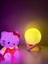LED Işıklı Küre ile Rcb Renk Değiştiren Damla Silikon Hello Kitty Gece Lambası Hediye Kutusu 3