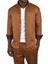 Likralı Çıtçıtlı Kırışmayan Süet Kumaş Slim Fit Cepsiz Mevsimlik Gömlek 2500556 1