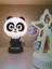LED Panda ve Kurmalı Müzikli Resimli Dönme Dolap Gec Lambası Hediye Kutusu 4