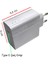 120w fast hızlı şarj kısa devre ve yüksek voltaj korumalı type c adaptör 3