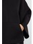 Kadın Moda Şık Bol Kapüşonlu Yarasa Kol Uzun Yarasa Kol Overize Geniş Kalıp Örme Sweatshirt 4