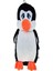 Peluş 40 cm Parlak Gözlü Penguen PL62265 1