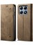 Xiaomi 14T Pro Kot Kumaş Dokusu Çizilmez Deri Standlı Telefon Kapağı (Yurt Dışından) 1
