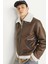 Jorcole Avıator Jacket Kahverengi 12261819 1