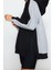 Tarz Oversize Kapüşonlu Düşük Kol Uzun Geniş Kalıp Içi Polarlı Örme Spor Sweatshirt 1