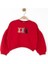 Kız Çocuk Pamuklu Orta Kalınlık Tavşan Baskılı Sweatshirt 1