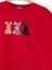 Kız Çocuk Pamuklu Orta Kalınlık Tavşan Baskılı Sweatshirt 3