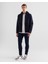 Erkek Lacivert Regular Fit Fermuarlı Sweatshirt 2523344T.433 3