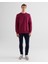 Erkek Bordo Regular Fit Bisiklet Yaka Logolu Sweatshirt 2036017.558 3