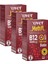 B12 Plus B12 Biotin Folik Asit Vitamin B1 B5 B6 İçeren Takviye Edici Gıda 20 ml x 3 Adet 1