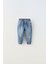 Erkek Çocuk Denim Mavi Kot Pantolon 1