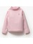 Kız Çocuk Pamuklu Kışlık Uzun Kollu Basic Balıkçı Yaka Body Sweatshirt 1