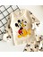 Neşeli Bebekler Baby Mickey ve Pluto Baskılı Pijama Takım Bej 2