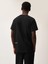 Siyah Unisex Nature Concept Baskılı Oversize T-Shirt 5