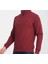 Basıc Bordo Regular Fit Dik Yaka Yarım Fermuar 3