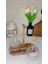 2li 300ML Boroslikat Cam Yağlık Akasya Stantlı Tıpalı Yağdanlık/sirkelik 4