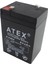 Atex Akü 6V 4A (10.5X7X4.5CM) 1