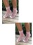 Pembe File Soket Çorap 2'li Set 1